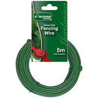 5M X 3Mm Heavy Duty Fencing Wire Twin Pack