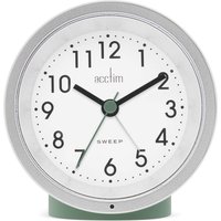 Acctim Caleb Analogue Alarm Clock Moss