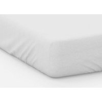 Egyptian Cotton Ivory King Fitted Sheet