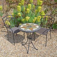 Montilla 60Cm Bistro Table 2 Malaga Chair Set