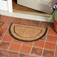 Chadderton Border Natural 40X60 Halfmoon Mat