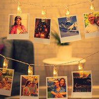 Led Battery Powered Clip String Lights