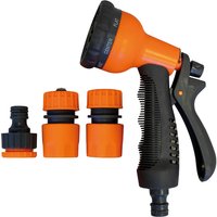 Garden Hose Spray Gun Head With Fixing Kit