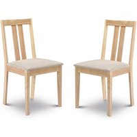 2 Pack Rainworth Oak Dining Chair
