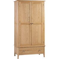 Shropshire 2 Door 1 Drawer Wardrobe Oak