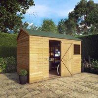 Mercia 10 X 6Ft Overlap Reverse Apex Shed