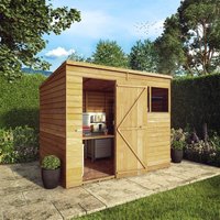 Mercia 8 X 6Ft Overlap Pent Shed