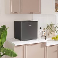 46L Mini Fridge With Ice Box Black