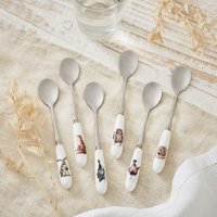 Wrendale Designs Set Of 6 Tea Spoons