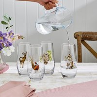 Wrendale Designs Set Of 4 Highball Glasses