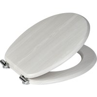 Norfolk Soft Close Toilet Seat White Oak