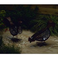 Solar Silhouette Hen 2 Pk