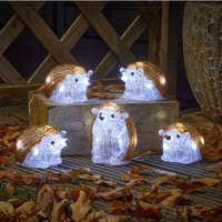 Inlit Ice Hedgehogs Set Of 5