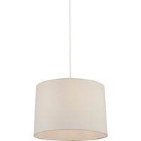 Ivory Tapered Linen Shade D40Cm
