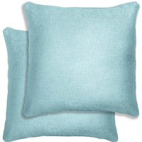 Vogue Cushion Covers Pair 43X43Cm Sky Blue
