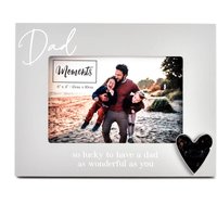 Photo Frame With Heart 6 X 4 Dad