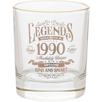 Legend Tumbler Glass 1990