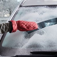 Quilted Ice Scraper Black