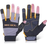 Mec Dex Work Passion Tool Mechanics Glove Grey / Gold M (Pair) Mec Dex Work Passion Tool Mechanics Glove Grey / Gold M (Pair)