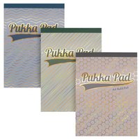Pukka Pad Haze A4 Refill Pad 160 Pages 4 Hole Punched Sidebound with Margin (6) Assorted Pukka Pad Haze A4 Refill Pad 160 Pages 4 Hole Punched Sidebound with Margin (6) Assorted