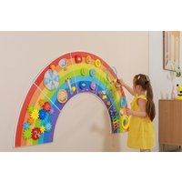 tickit Early Years Rainbow Activity Wall Panels tickit Early Years Rainbow Activity Wall Panels