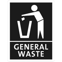 Cost Cutters Deal Enjoy 85% Off Jantex Slim Bin Waste Labels