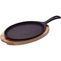 Tramontina Pre - Seasoned Fajita Sizzler 305x185mm Tramontina Pre - Seasoned Fajita Sizzler 305x185mm