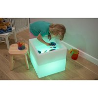 tickit Early Years Colour Changing Sensory Light Cube Play Table tickit Early Years Colour Changing Sensory Light Cube Play Table