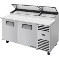 True 2 Door Pizza Prep Table TPP - 67 - HC True 2 Door Pizza Prep Table TPP - 67 - HC