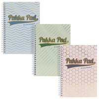 Pukka Pad Haze Jotta Notepad A5 Wirebound 200 Pages 80GSM Ruled Sheets (3) Assorted Pukka Pad Haze Jotta Notepad A5 Wirebound 200 Pages 80GSM Ruled Sheets (3) Assorted