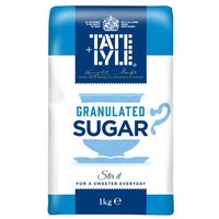 Tate & Lyle White Granulated Sugar 1kg (1) Tate & Lyle White Granulated Sugar 1kg (1)