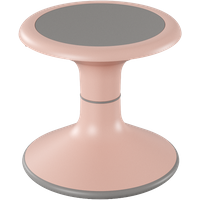 Ricochet None Slip Polypropylene Classroom Wobble Stool - 300mm - Rose Blossom Ricochet None Slip Polypropylene Classroom Wobble Stool - 300mm - Rose Blossom