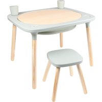 TP Active - Tots 4 - in - 1 Indoor Wooden Toddler Table With 1 Stool TP Active - Tots 4 - in - 1 Indoor Wooden Toddler Table With 1 Stool