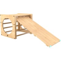 TP Active - Tots Wooden Climbing Cube with Slide TP Active - Tots Wooden Climbing Cube with Slide