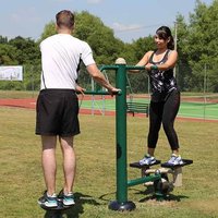 Twist and Step Outdoor Fitness Equipment Twist and Step Outdoor Fitness Equipment