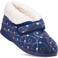 Cosyfeet Dreamy Clearance Womens Extra Wide Slippers for Swollen Feet