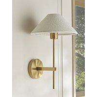 Cox Cox Enjoy 24% Discount on Tapered Boucle Wall Light Today