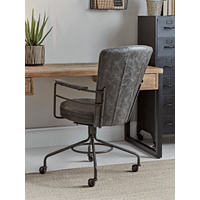 View Industrial style office chair - grey View Industrial style office chair - grey