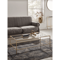 View Villette coffee table - soft gold View Villette coffee table - soft gold