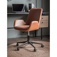 View Belmont office chair - tan View Belmont office chair - tan