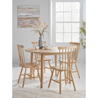 View Oslo oak dining table - round View Oslo oak dining table - round