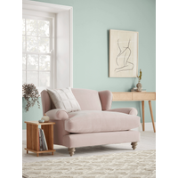 View Rex loveseat - soft grey velvet View Rex loveseat - soft grey velvet