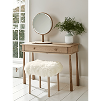 View Bergen oak dressing table - natural View Bergen oak dressing table - natural