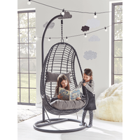 View Slim hanging chair - black View Slim hanging chair - black