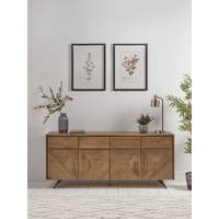 View Geo rustic oak sideboard View Geo rustic oak sideboard