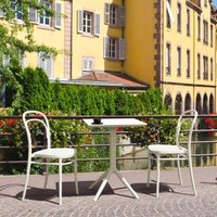 Marie Bistro Set 3 Piece - White