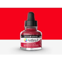 Daler-Rowney : System3 : Acrylic Ink : 29.5ml : Cadmium Red Deep Hue