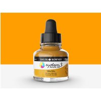 Daler-Rowney : System3 : Acrylic Ink : 29.5ml : Yellow Ochre