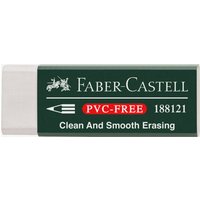 Faber-Castell : White Vinyl Eraser with Sleeve