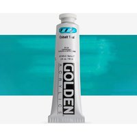 Golden : Heavy Body : Acrylic Paint : 59ml (2oz) : Cobalt Teal